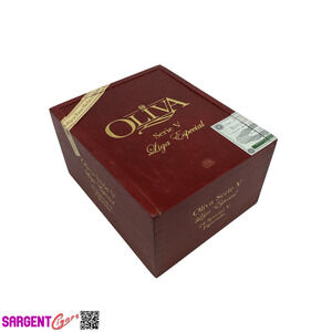 Oliva Serie V Figurado Empty Wooden Cigar Box 6x7.25x4